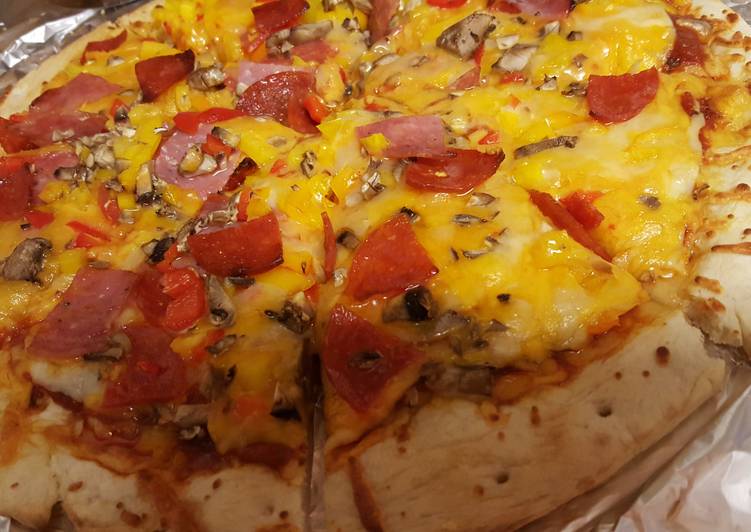 Recipe of Speedy Homemade Pizza