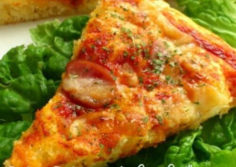 Steps to Prepare Any-night-of-the-week Ready in 25 Minutes with Pancake Mix Easy Pizza Bread for a Light Lunch