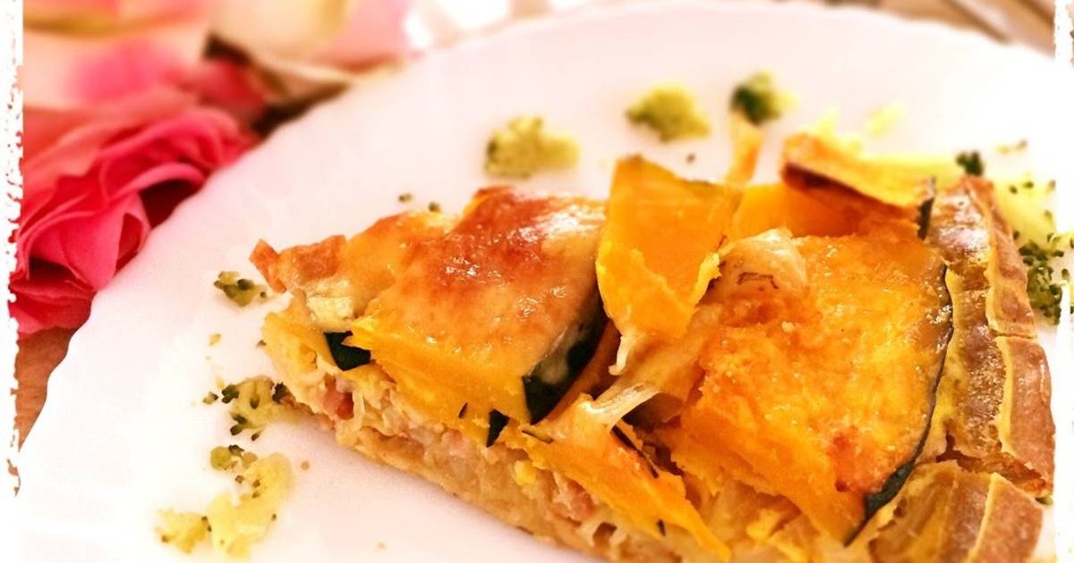 Warming and Rich Buckwheat Quiche with Kabocha Squash and Soy Milk