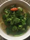 Mie Rebus Sayur segar