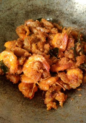Foto resep Sambal goreng udang tempe