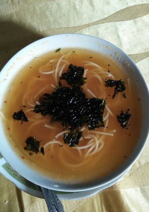 Foto resep Ramen Kuah Simpel