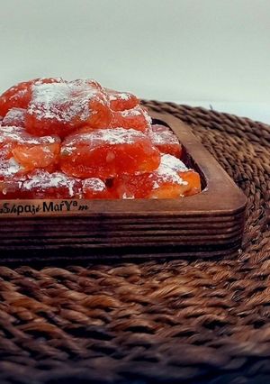 عکسی از دستور تافی کدو حلوایی 🎃