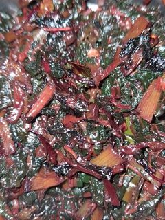 লাল শাক ভাজা (lal shaak bhaja recipe in Bengali) রেসিপির প্রধান ছবি