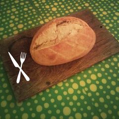 A picture of Amish white bread.