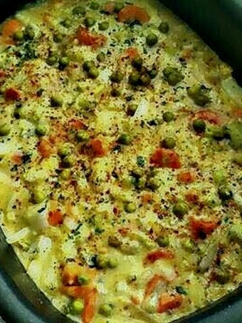 Easy Steps to Prepare Recipes Glorified Crockpot Chicken and Noodles the So Delicious Tasty.