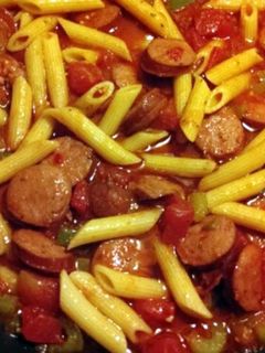 A picture of Spicy Sausage Pasta.