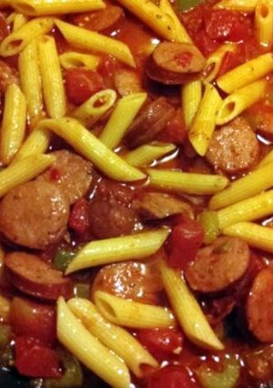 A picture of Spicy Sausage Pasta.
