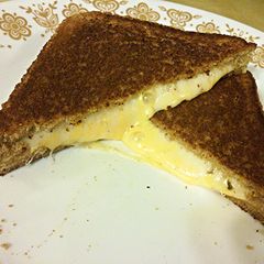 A picture of PheNOMenal Grilled Cheese.