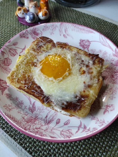Una foto de Croque Madame al estilo D'Maravilla