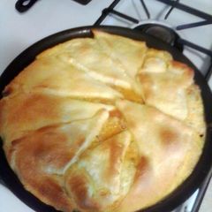 A picture of breakfast skillet.
