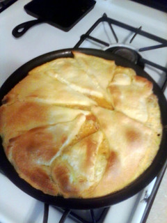 A picture of breakfast skillet.