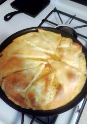 A picture of breakfast skillet.