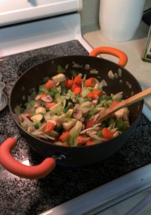 A picture of Low-Cal Veggie Soup.