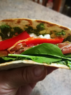 Una foto de Fajita a mi manera para el desayuno