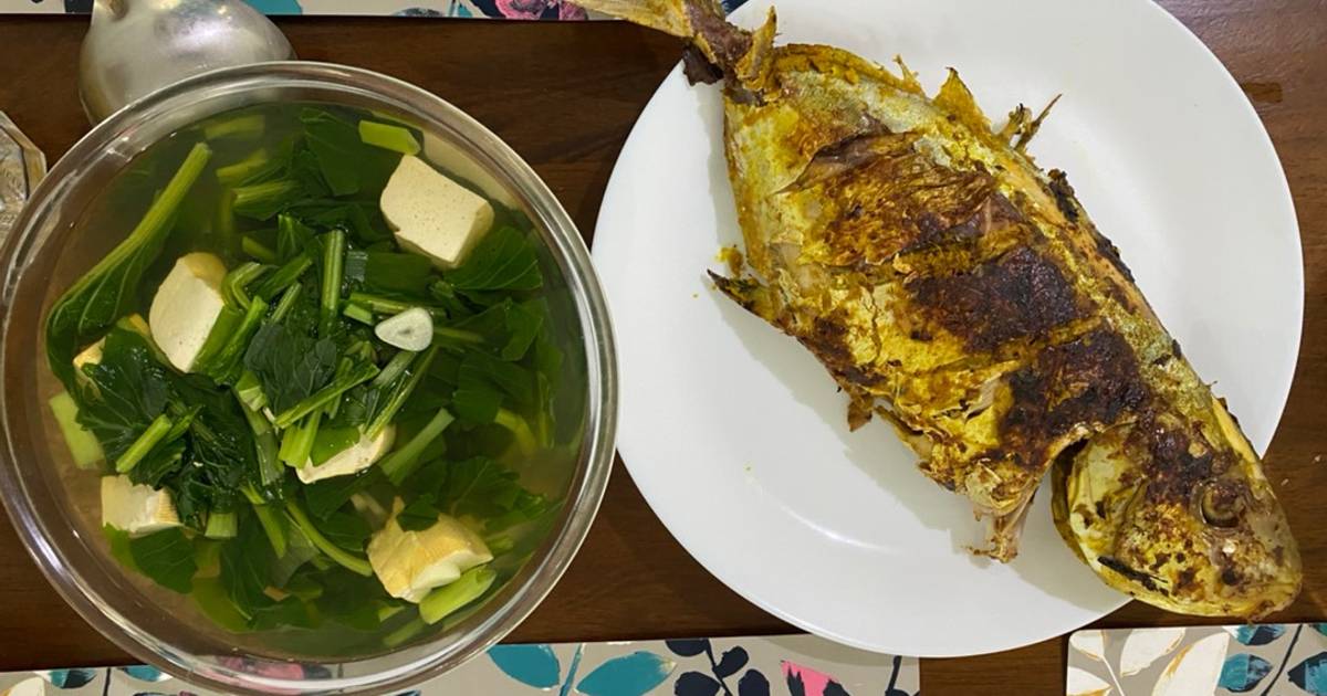  Resep  Ikan Kue Bakar Bumbu Kuning pakai  Teflon  oleh Gina 