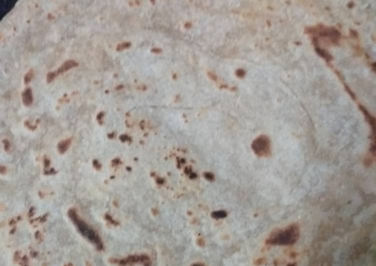 Steps to Make Favorite Wheat flour roti