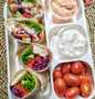 Langkah Mudah untuk Menyiapkan Tortilla wraps / kebab gulung sayuran menu bekal, Menggugah Selera
