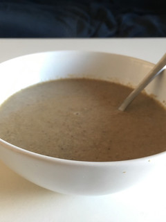 Una foto de Crema de champiñones