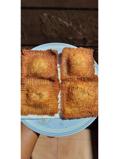 A picture of Meat Pie Bread #4weekschallenge.
