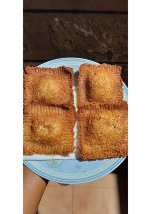 A picture of Meat Pie Bread #4weekschallenge.