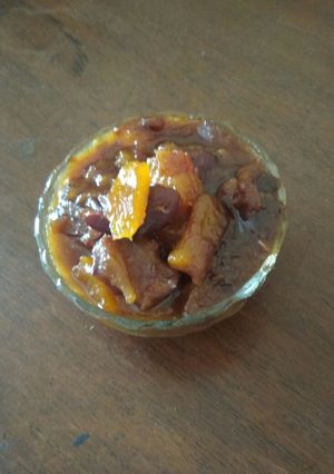 A picture of Sugar free mix dry fruit chutney.