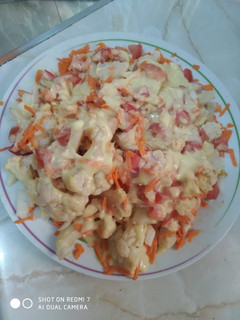 Una foto de Ensalada de coliflor