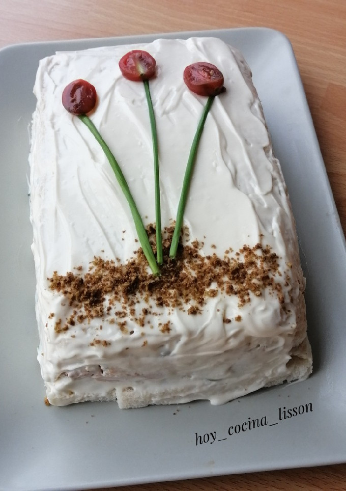 Una foto de Pastel vegetariano