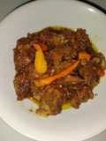 Oseng Mercon Daging, Tetelan Sapi