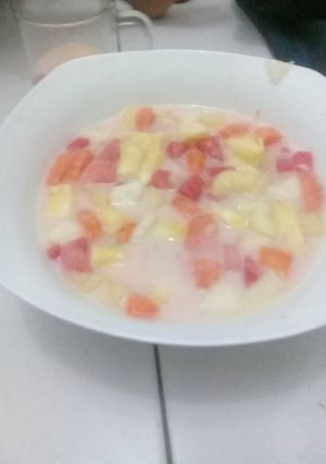 Foto resep Es buah