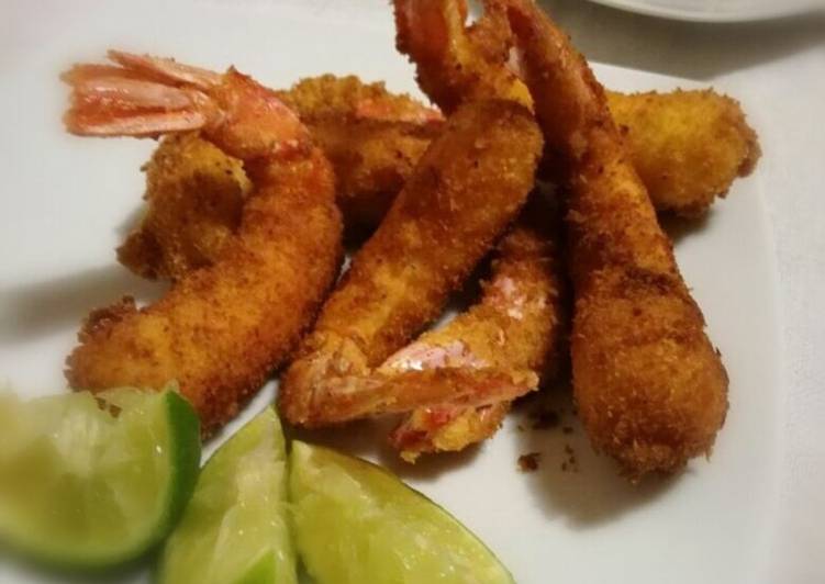 Gamberi al cocco