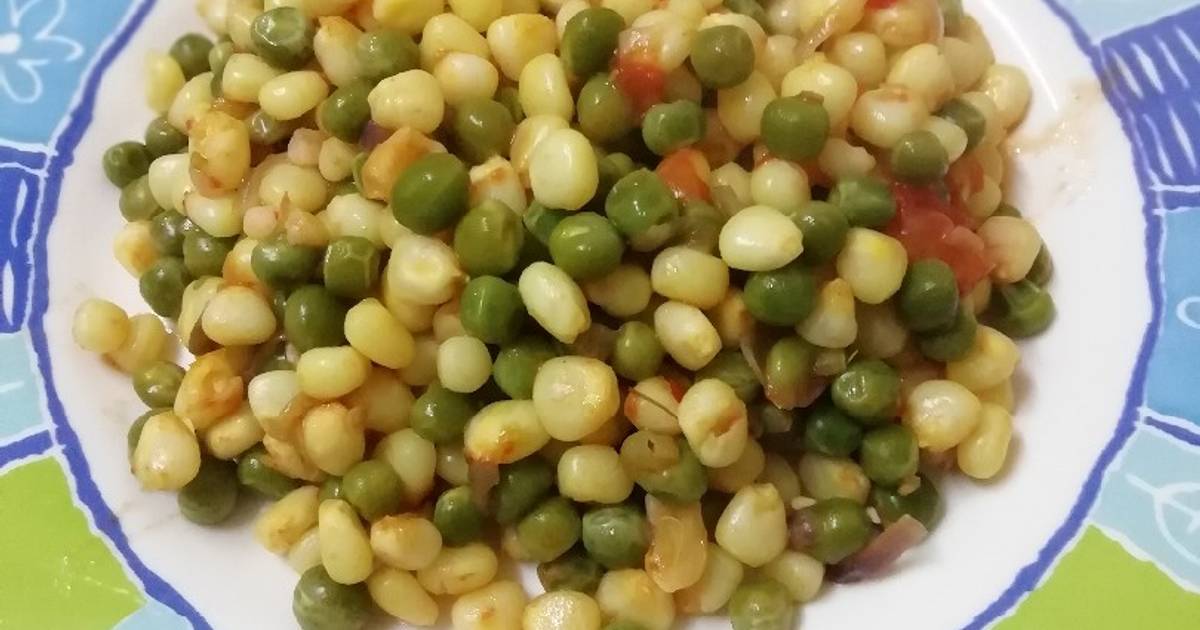 Soft maize with green peas Recipe by Jacqueline Monyani Cookpad