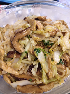 A picture of Sauteed Udon.