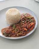 Carne de Soya Mongoliana