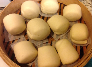 Panasonic SD-BMS105T -麵包機做-Milk Steamed Bread-鮮奶饅頭❤!!! 的食譜成品照片