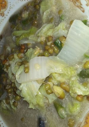 Foto resep Sawi Putih kuah Susu