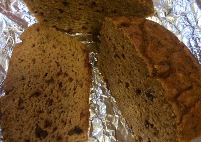 Pumpkin spice bread