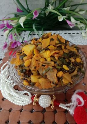 A picture of #Win#week7 Moolike pattonki sabji.