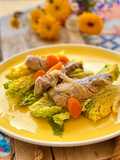 Ensalada de caballa en escabeche casero