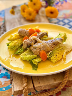 Una foto de Ensalada de caballa en escabeche casero