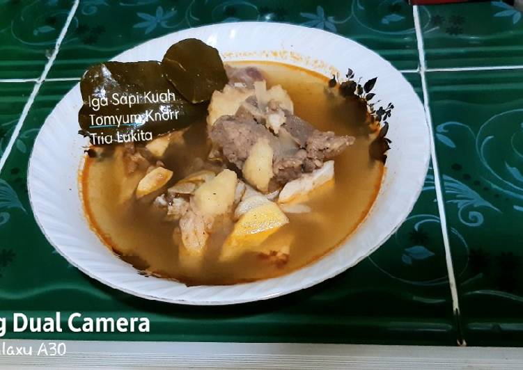 Iga Sapi Kuah Tomyam Knorr