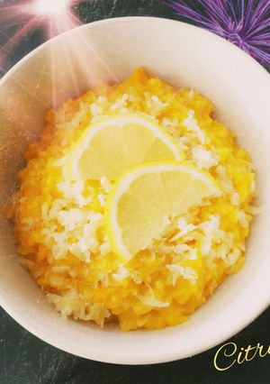 Une photo de Mon risotto citron