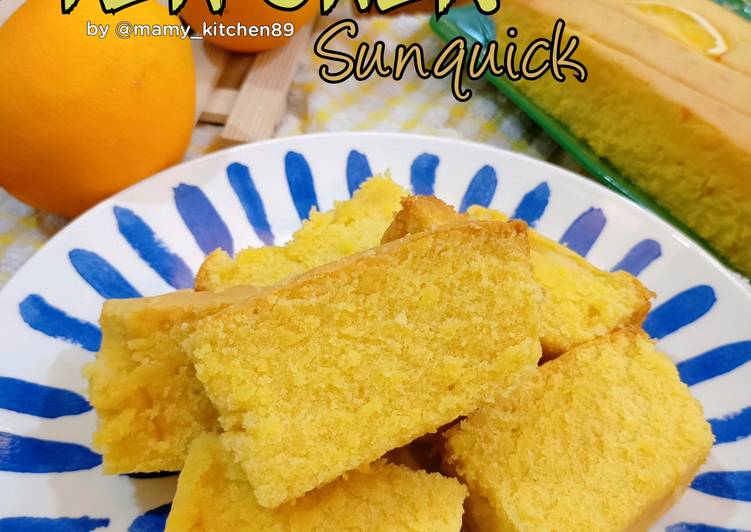 🍊Kek Oren Sunquick Moist (guna blender), Viral