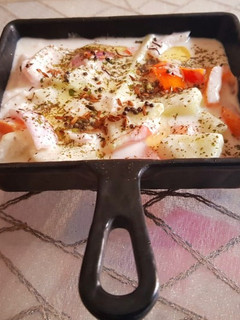 A picture of Curd salad.