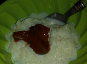 Una foto de Arroz con leche light 🍚