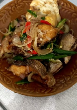 Foto resep Tumis ikan campur