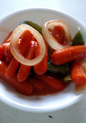 A picture of Grandma's Sweet and Sour Carrots.