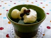 A picture of matcha tea