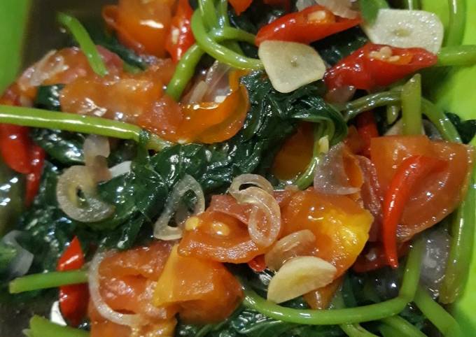 Resep 12. Tumis daun ubi, Bisa Manjain Lidah