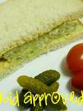 Easy avocado egg salad sandwich: kid approved!